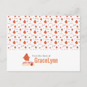 Champions mit Rot- und Orangengarn-Chicken-Champio Postkarte (Vorderseite)