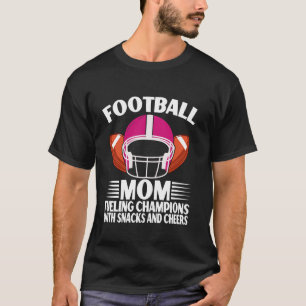 Champions mit Snacks und Beifall Fußball anfeuern  T-Shirt