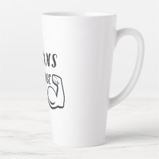 Champions nie Loose Hope Milchtasse