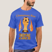 Champions Rise Dream in Gold T-Shirt (Vorderseite)