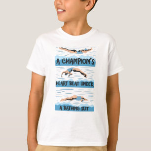 Champions Swimmer - Baden Anzug T-Shirt