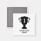 Champion's Trophäenpreis Custom Kühlschrankmagnet (Vorderseite/Rückseite)