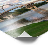 Champlain Bridge Fotodruck (Ecke)