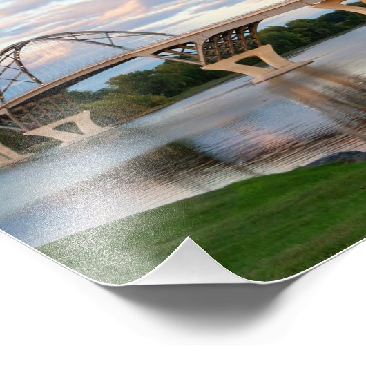 Champlain Bridge Fotodruck (Ecke)