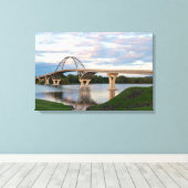 Champlain Bridge Leinwanddruck (Insitu (Holzboden))