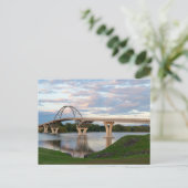 Champlain Bridge Postkarte (Stehend Vorderseite)