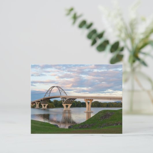Champlain Bridge Postkarte (Stehend Vorderseite)