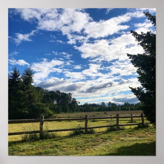 Champoeg Staat Park, Oregon Poster (Vorne)