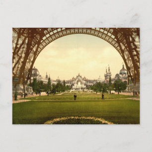 Champs de Mars, Exposition Universal, Paris Frankr Postkarte