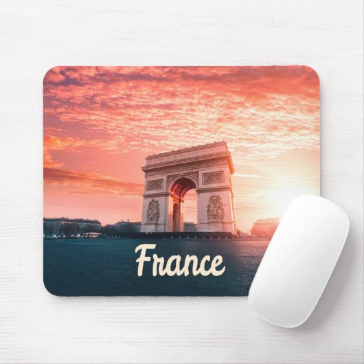Champs-Élysées Frankreich Paris Mousepad (Mit Mouse)