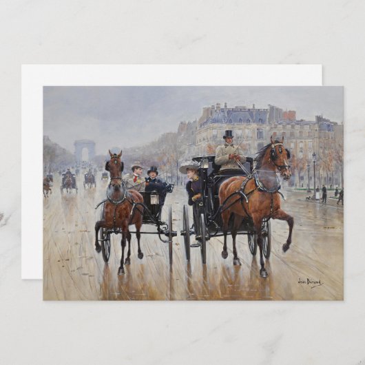 Champs-Élysées | Jean Béraud (Vorne/Hinten)