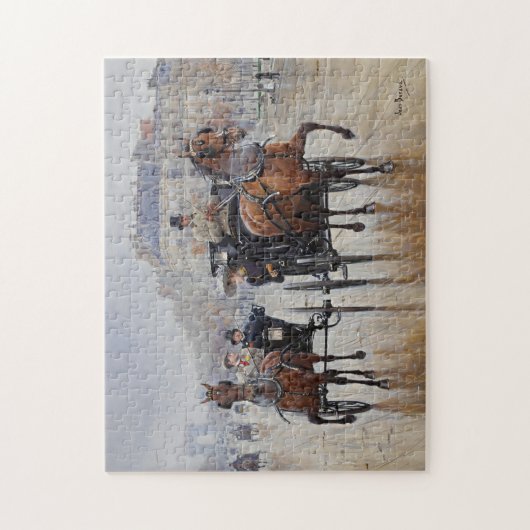 Champs-Élysées | Jean Béraud Puzzle (Vertikal)