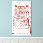 Champs Elysees | Paris, Frankreich Leinwanddruck (Insitu (Holzboden))