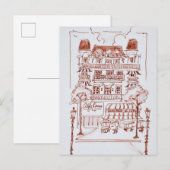 Champs Elysees | Paris, Frankreich Postkarte (Vorne/Hinten)