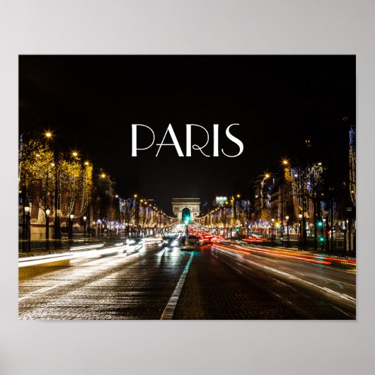 Champs-Elysees Poster (Vorne)
