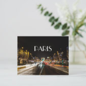 Champs-Elysees Postkarte (Stehend Vorderseite)