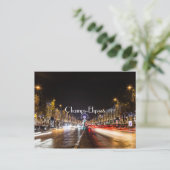 Champs-Elysess Postkarte (Stehend Vorderseite)