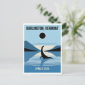 Champy sieht die Eclipse Postkarte (Stehend Vorderseite)