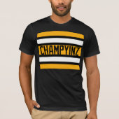 Champyinz Shirt für Pittsburgh, PA-Teams - YINZ (Vorderseite)