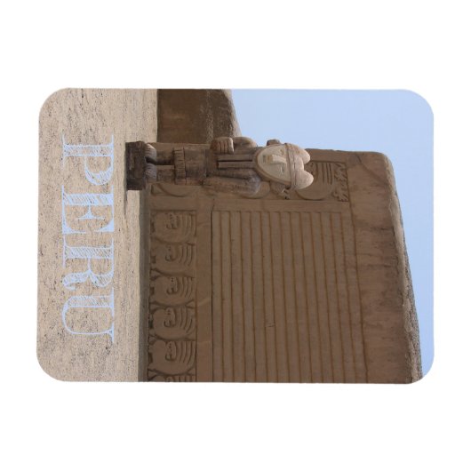 Chan Chan Historic Site, Peru Magnet (Horizontal)