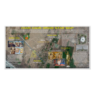 Chan Chan Star Map Poster