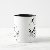 Chan Master riding hat Mauleselin Tasse (Zentrum)