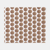 Chana Masala Chole Indian Food Chickpeh Dish Fleecedecke (Vorderseite (Horizontal))