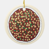 Chana Masala Chole Indian Food Chickpeh Dish Keramik Ornament (Hinten)