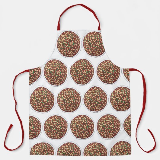 Chana Masala Chole Indian Food Chickpeh Dish Schürze (Vorderseite)