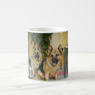 Chana & Win Tow Lovely German Shepherd Dogs Kaffeetasse