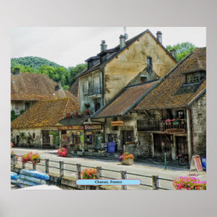 Chanaz, Frankreich Poster