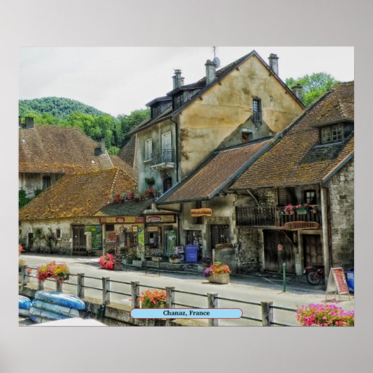 Chanaz, Frankreich Poster (Vorne)