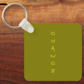 Chance Acrylischer Schlüsselanhänger (Vorderseite)