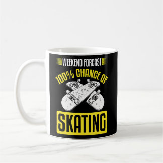 Chance am Wochenende des Skate 100 Prozent Skatebo Kaffeetasse