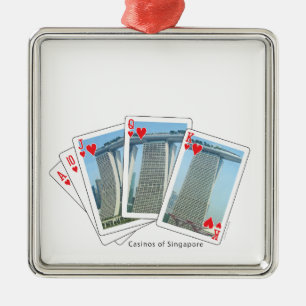 Chance auf mich - individuell anpassbar silbernes ornament