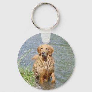 Chance ~ der Goldene Retriever Schlüsselanhänger