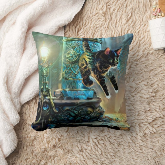 [CHANCE] Die Kanalkatze- Kissen (Decke)