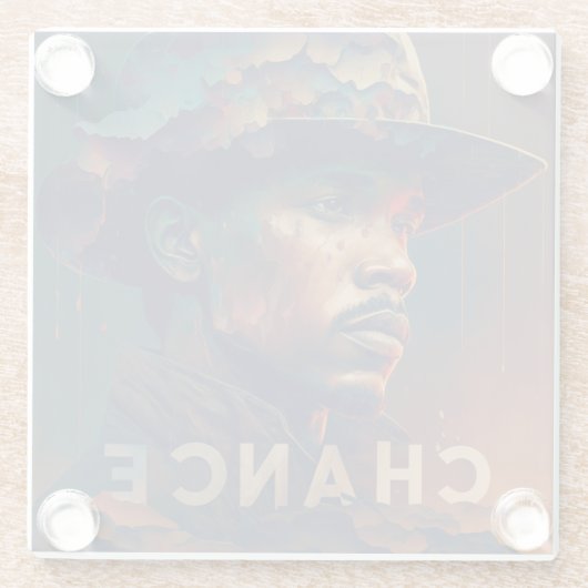 Chance Glasuntersetzer (Rückseite)