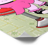 Chance hat uns Schwestern gemacht, Herzen haben un Poster (Ecke)