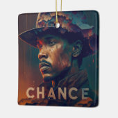Chance Keramikornament (Links)