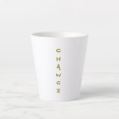 Chance Latte Tasse (Vorderseite)