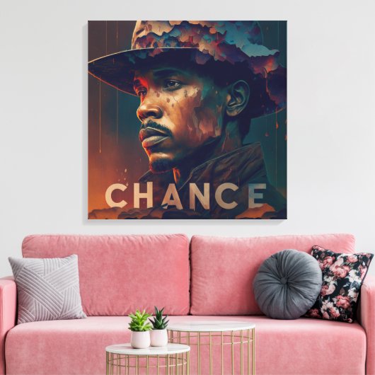 Chance Leinwanddruck (Insitu (Wohnzimmer))