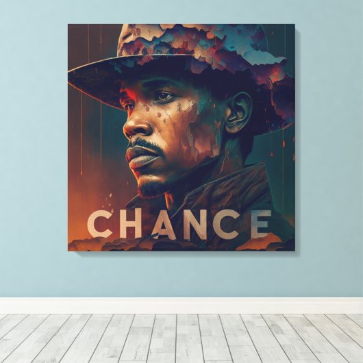 Chance Leinwanddruck (Insitu (Holzboden))