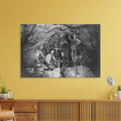 Chance Mine Lead Mining in Coeur d'Alene, ID Leinwanddruck (Insitu (Wohnzimmer))