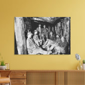 Chance Mine während des Mittagessens Coeur d'Alene Leinwanddruck (Insitu (Wohnzimmer))