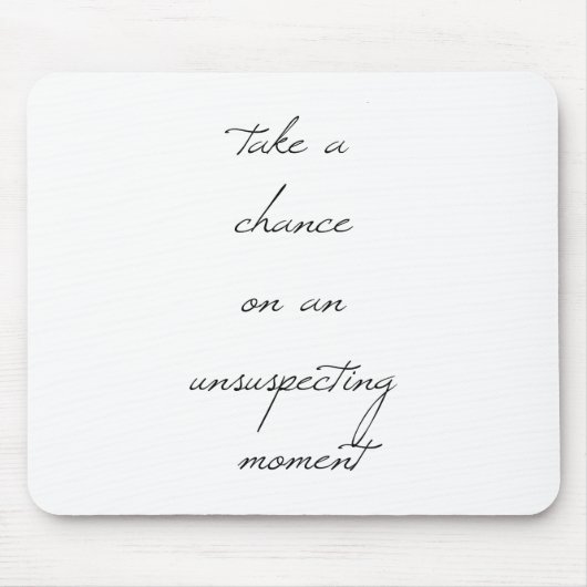 Chance Mouse Pad Mousepad (Vorne)