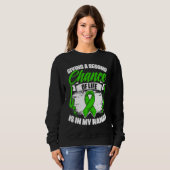 Chance Of Life Kidney Transplant Donate Life Orga Sweatshirt (Vorne ganz)