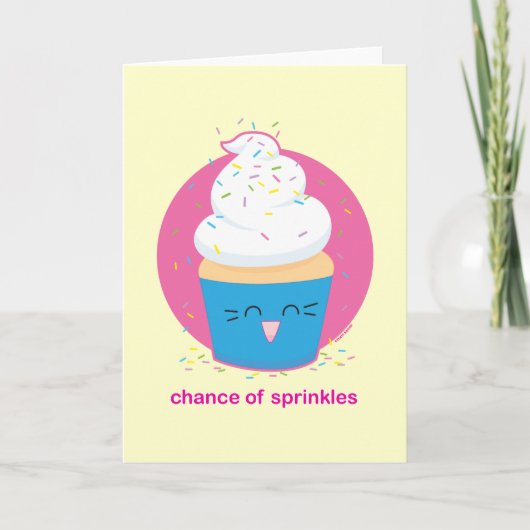 Chance of Sprinkles Karte (Vorderseite)