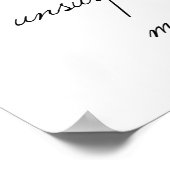 Chance Poster (Ecke)