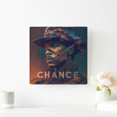 Chance Quadratische Wanduhr (Zuhause)